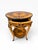 Mid 20th Century Vintage Italian Marquetry Two-Tier Side Table With Drawer & Bronze Mounts For Sale - Image 5 of 14