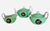 Art Deco Green F & W Tea Service, Set/3 For Sale - Image 10 of 10
