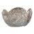 Antique Eapg Indiana Glass "Bird and Strawberry" Master Berry Serving Bowl For Sale