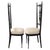 Chiavari Pozzi & Verga Attributed Mid-Century Modern Sculptural Wooden Side Chairs Italy 1950, Pair For Sale - Image 4 of 17
