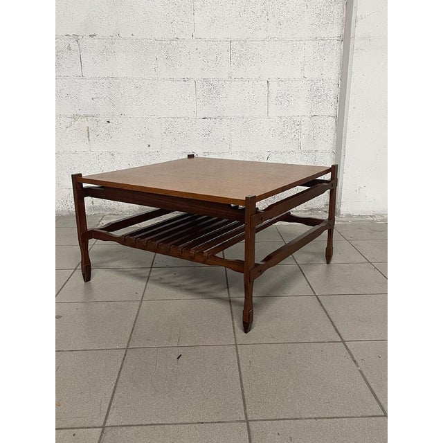 Wood Vintage Teak Table, 1960s For Sale - Image 7 of 18