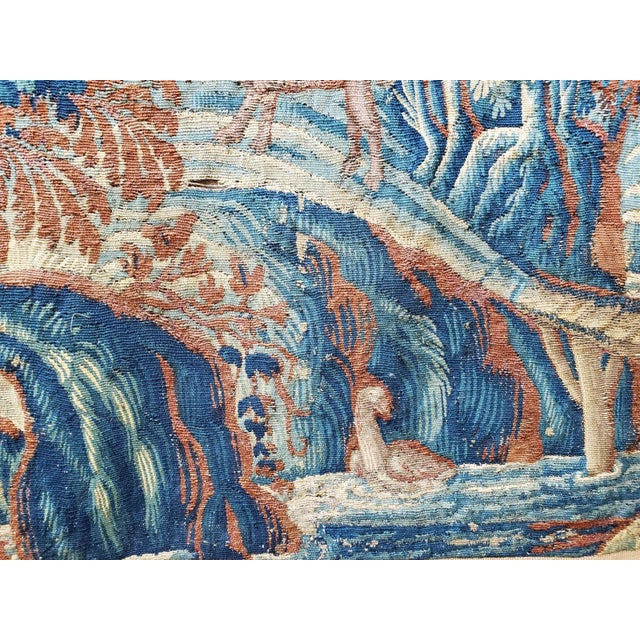 Traditional 18th Century Verdure Tapestry For Sale - Image 3 of 5