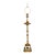 Vintage Large Baroque Style Candlestick Lamp Depicting Artemis and Her Followers For Sale