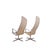 Fritz Hansen Oxford Highback Swivel Chairs by Arne Jacobsen for Fritz Hansen, 1960s, Set of 2 For Sale - Image 4 of 6