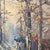 Early 20th Century Vintage Landscape Painting on Canvas “Autumn in the Forest“ Signed Framed For Sale - Image 5 of 12