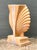 Vintage Eco-Plaster Clam Shell Console Pedestal For Sale - Image 12 of 12