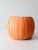 Brighten up your Halloween decor with this vintage ceramic jack-o-lantern. Adorned with a cheerful orange "carved" pumpkin...
