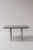 Dining table designed by Tobia Scarpa for Gavina, Italy, circa 1960. This striking piece reflects Scarpa’s architectural...