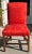 Chippendale Dennis & Leen Chippendale Ascot Dining Chair Scalamandre Damask For Sale - Image 3 of 6