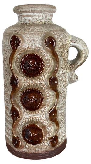 Fat Lava Brutalist Ceramic Vase by Heinz Siery for Carstens Tönnieshof, Germany, 1970s