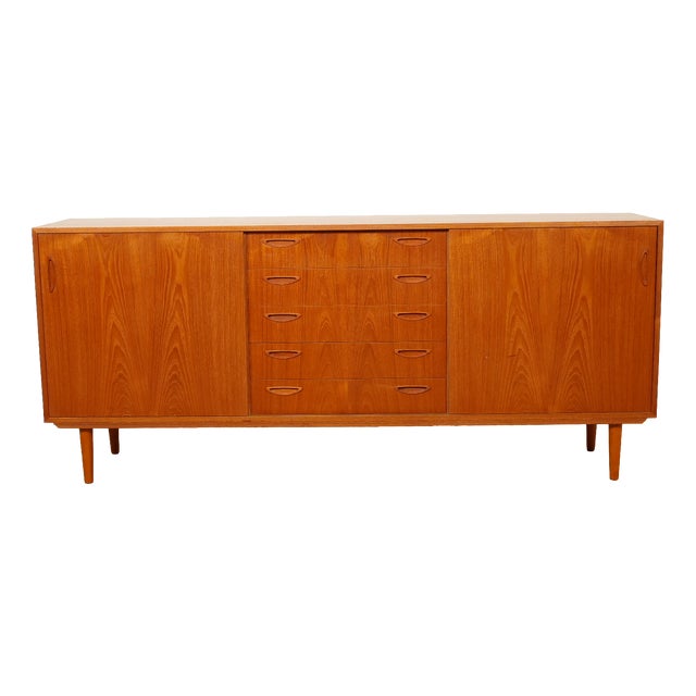 Vintage Teak Sideboard, 1960s For Sale