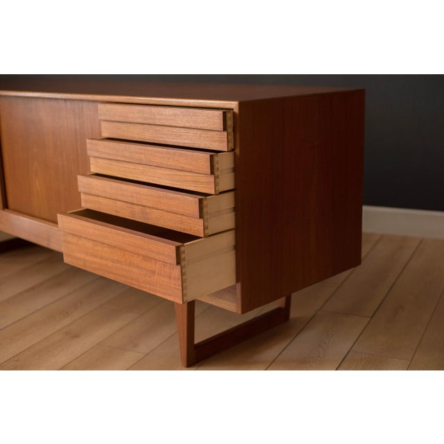 Wood Mid-Century Modern Teak Sideboard Credenza by Kurt Østervig for Kp Møbler For Sale - Image 7 of 12