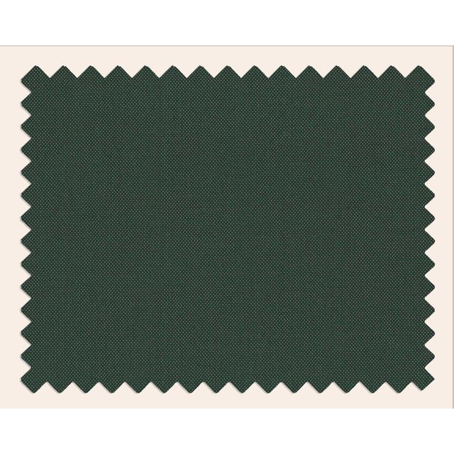 Panarea Armchair in Green and Cream Striped Upholstery by Ceraudo For Sale - Image 6 of 9