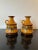 Mid-Century Modern West German Mustard and Black Jugs from Strehla, 1964, Set of 2 For Sale - Image 3 of 5