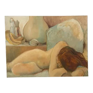 Original Vintage Oil on Canvas by Zoli