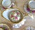 White Vintage Hand Painted Gilt Porcelain Tea Set - 9 Pieces For Sale - Image 8 of 12