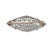 Platinum Antique Art Deco Platinum & 14k Yellow Gold Diamonds Studded Brooch For Sale - Image 8 of 9