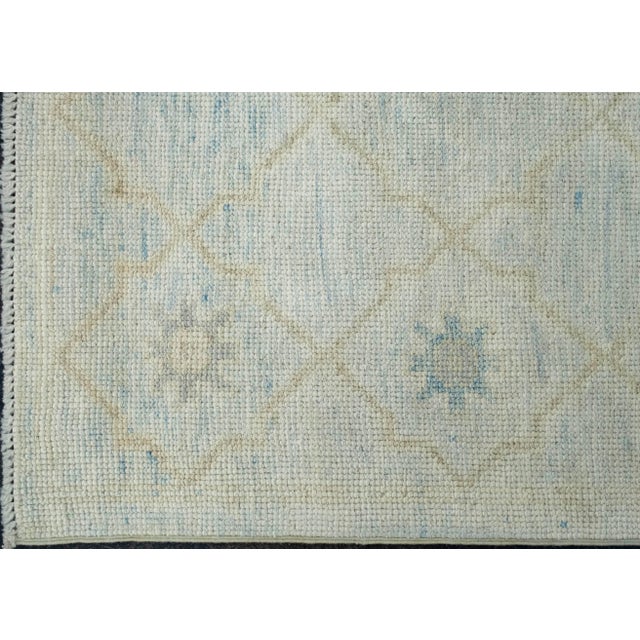 Turkish Oushak Runner Rug 2'9" x 12'1" #17835 For Sale - Image 4 of 8