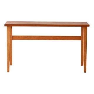 Scandinavian Coffee Table in Teak and Oak, 1960s For Sale