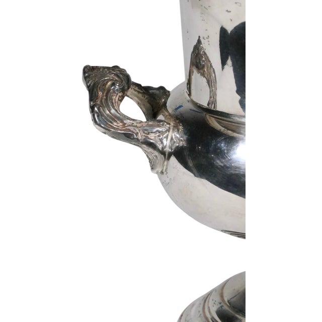 Mid 20th Century Silver Plated Champagne Bucket Wine Cooler For Sale In New York - Image 6 of 14