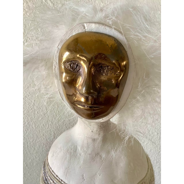 A distinctive mixed media figurative sculpture by American artist Naida Seibel (1933–2026), known for her...