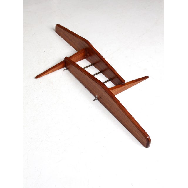 Mid Century Asymmetrical Wall Shelf For Sale - Image 9 of 12