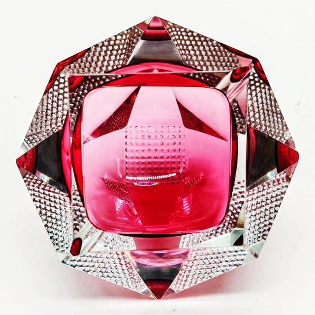 Pink Pink Ashtray in Murano Glass by Flavio Poli for Seguso, 1960s For Sale - Image 8 of 10