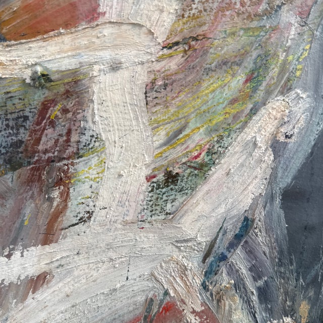 Green Pray Tell, Original Painting by Karen Schwartz For Sale - Image 8 of 12