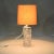 Rare table lamp named "Våris", spring ice. Signed under the foot, REJ 6020/6. Designed by Tyko Axelsson who worked for...