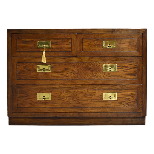 1970s Campaign Chest Scene One Collection by Henredon For Sale