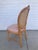 1970s Faux Bois French Louis Style Dining Chairs With Cane Backs -Set of 8 For Sale - Image 5 of 15