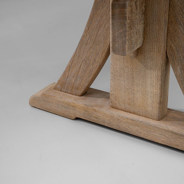 20th Century French Oak Dining Table For Sale - Image 12 of 18