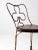 Antique Wrought Iron Art Nouveau Chair For Sale - Image 9 of 9