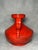 1960s Italian Red Glazed Ceramic Vase, 1960s For Sale - Image 5 of 8