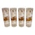 Vintage Calvalcade Equestrian Tom Collins Cocktail Glasses - Set of Four For Sale