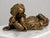 Japanese 19th Century Japanese Meiji Bronze Reclining Karako Boy Okimono With Articulated Fan For Sale - Image 3 of 12
