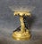 19th C French Figural Putti Gilt Bronze and Cut Crystal Centerpiece For Sale - Image 4 of 10