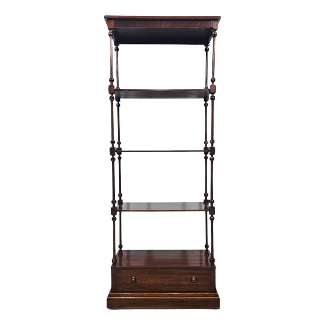 20th Century Classic Mahogany Shelf, England For Sale