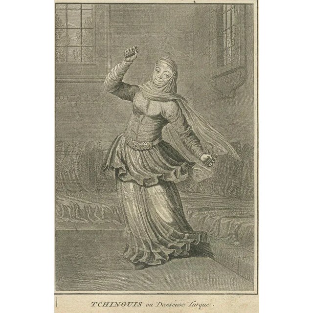 Ottoman Rituals and Dancers, 1734, Paper For Sale - Image 6 of 11