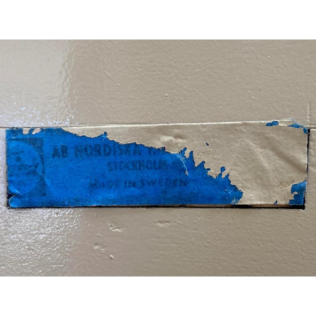 Mid-Century Modern Whitewashed Cowhide Armchair For Sale - Image 12 of 13