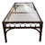 Mid-Century Hollywood Regency Faux Bamboo and Glass Coffee Table For Sale In West Palm - Image 6 of 12