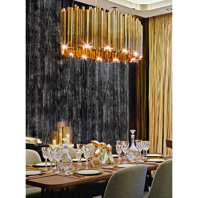 Brubeck Oval Suspension by Delightfull For Sale - Image 6 of 14