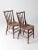 Antique Painted Wood Side Chairs Pair For Sale - Image 10 of 12