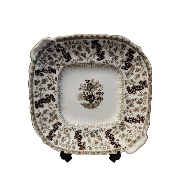 Early 19th Century Pair Samuel Alcock Jersey Pattern Plates Circa 1830 For Sale - Image 5 of 9