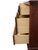 Broyhill Furniture Cherry Early American Traditional Style 67" Triple Door Dresser 735-6597-32 For Sale - Image 9 of 15