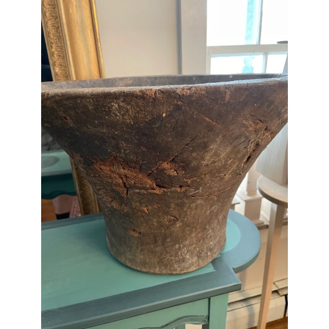 Early 19th Century Primitive Tribal Ceremonial or Feasting Bowl For Sale - Image 4 of 9