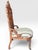 19thC Victorian Renaissance Revival Carved Walnut Armorial Slipper Chair. For Sale - Image 4 of 11