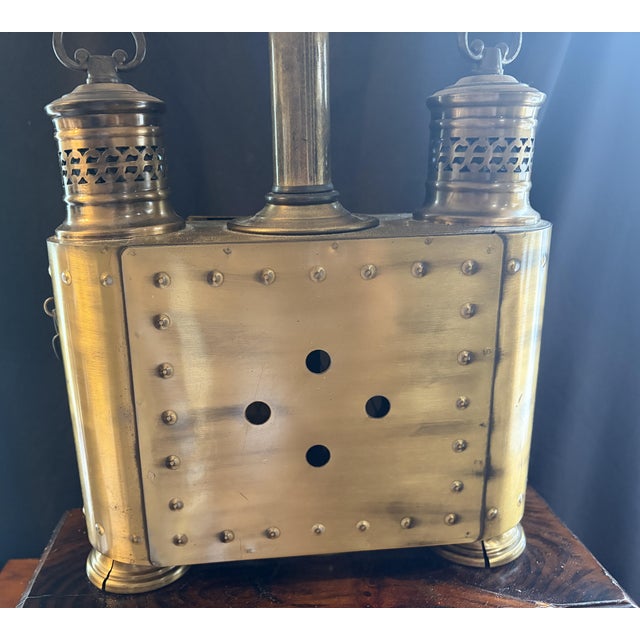 Vintage Capt. David Babcock "Young America" Nautical Table Lamp For Sale In Lexington, KY - Image 6 of 17
