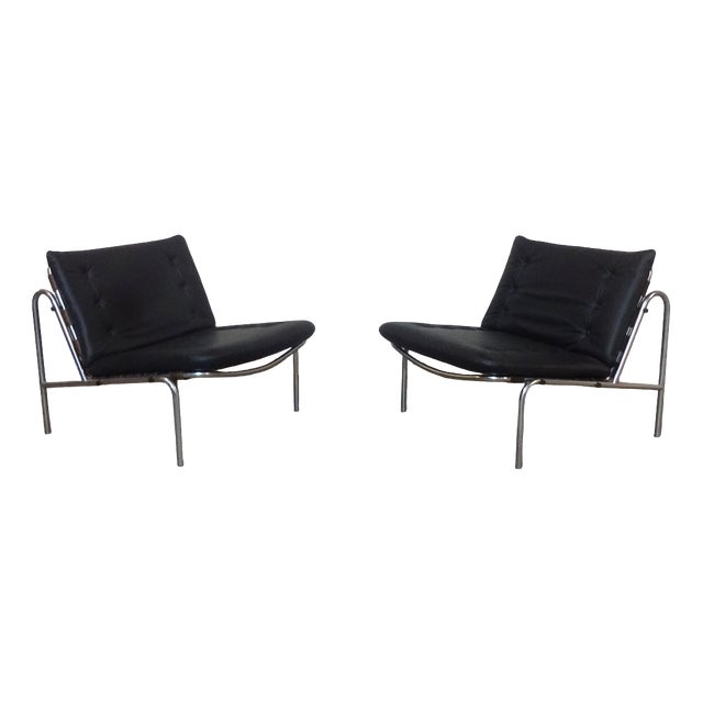 Mid-Century Model SZ07 Kyoto Lounge Chairs by Martin Visser for ‘t Spectrum, 1969, Set of 2 For Sale