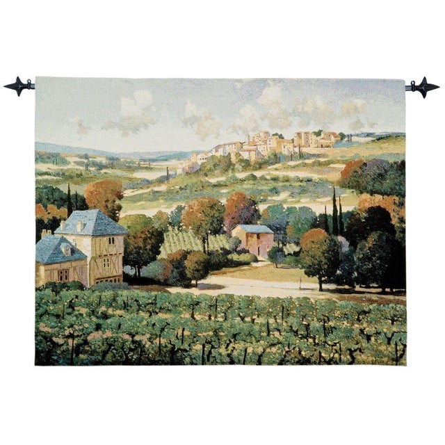 This beautiful tapestry is woven on a jacquard loom by skilled weavers, keeping alive the centuries old tradition of...